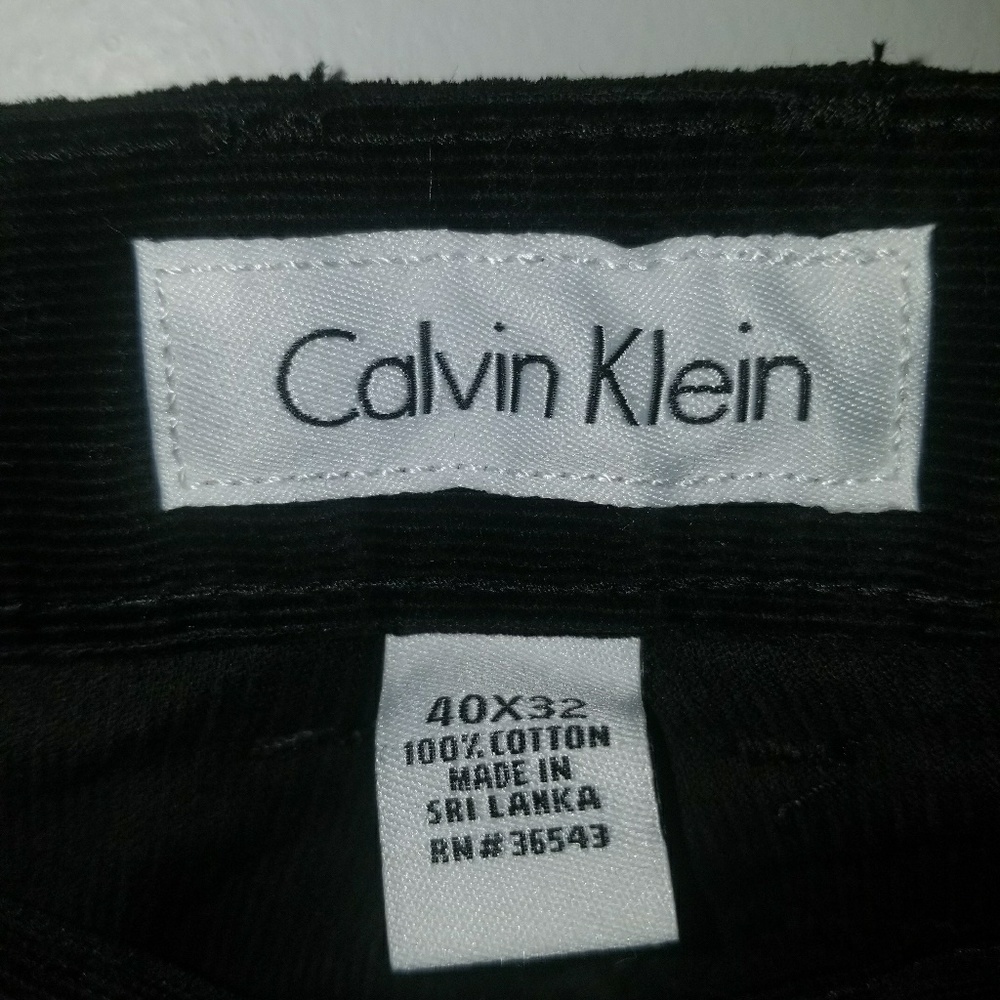 women's Calvin Klein corduroy slim fit pants